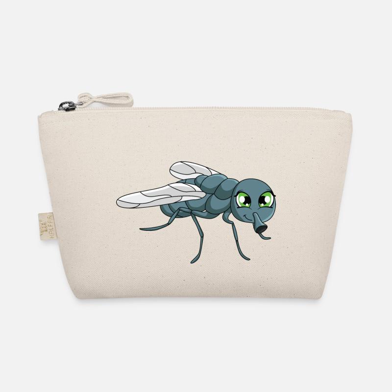 Fliege Bio-Täschchen