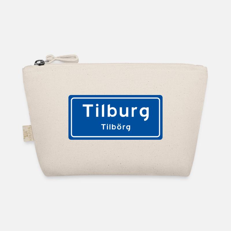 Tilburg place name sign Organic Pouch