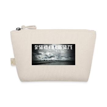 Coastal coordinates with industrial landscape - Organic Pouch - nature - Front