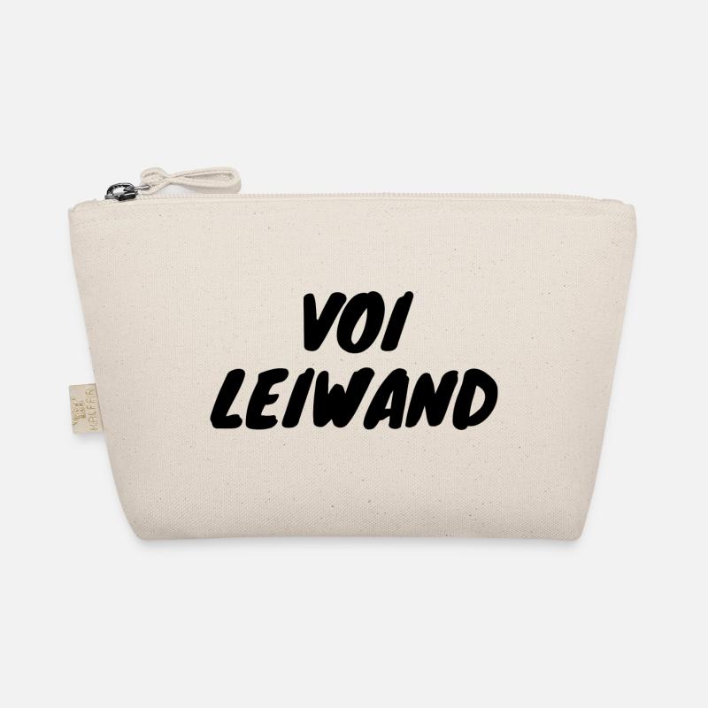 Voi Leiwand - Bio-Täschchen - Natur