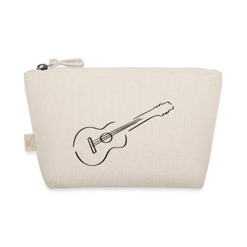 Guitar Line Art - Minimaliste - Trousse biologique - nature - Devant