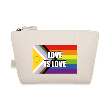 Intersex Inclusive Pride Fortschritt Pride Flagge - Bio-Täschchen - Natur - Vorne