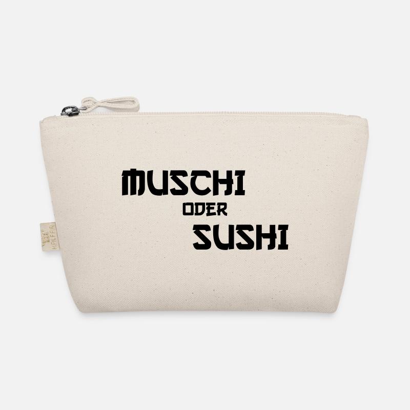 Muschi oder Sushi Erotik Urlaub Funshirt Bio-Täschchen