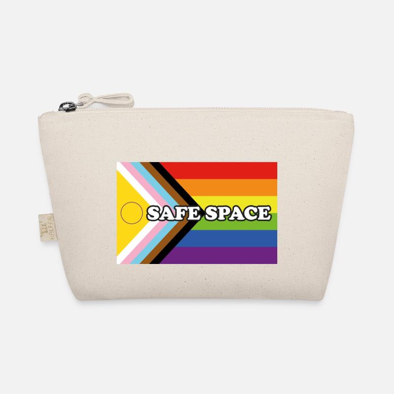 Inclusive Pride Progress Flag SAFE SPACE Trousse biologique