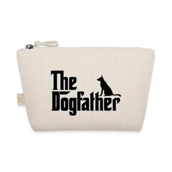 The German Shepherd Dogfather Dog Lover Godfather - Organic Pouch - nature - Front