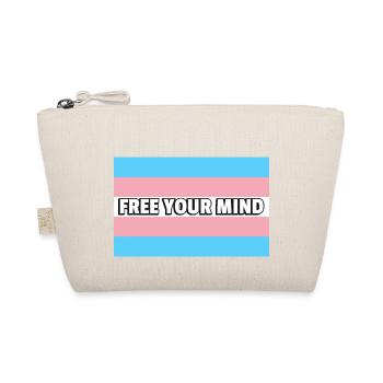Trans Pride LIBÉREZ VOTRE - Trousse biologique - nature - Devant