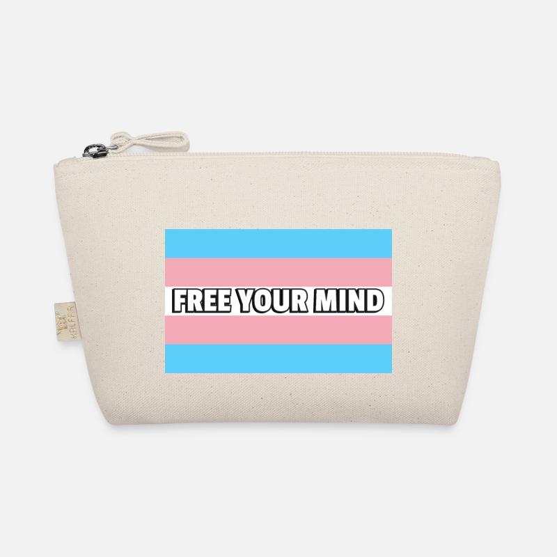 Trans Pride FREE YOUR MIND Organic Pouch