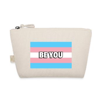 Fierté trans SOYEZ VOUS - Trousse biologique - nature - Devant