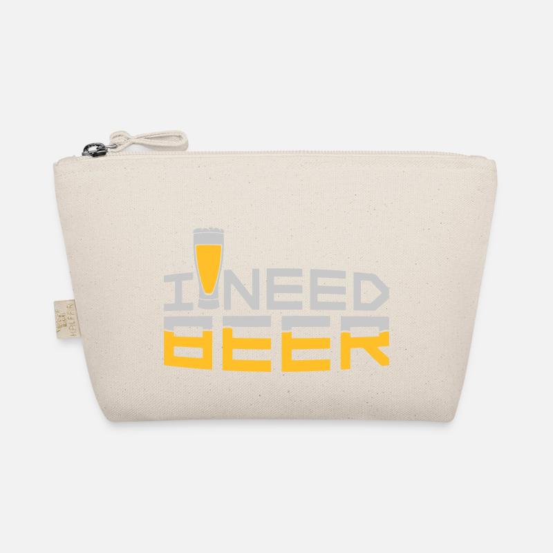 I Need Beer Organic Pouch