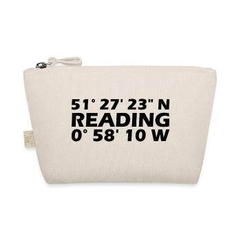 Reading Coordinates - Organic Pouch - nature - Front