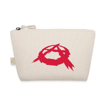Symbol anarchy logo design - Organic Pouch - nature - Front
