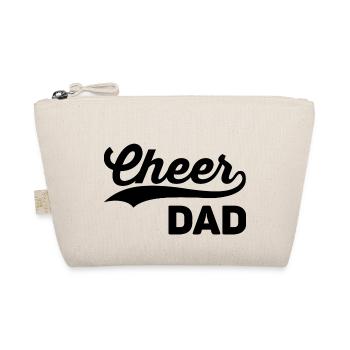 Cheer Dad The Only Thing I Flip Is My Wallet Gymna - Bio-Täschchen - Natur - Vorne