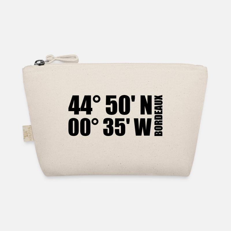 Bordeaux coordinates Organic Pouch