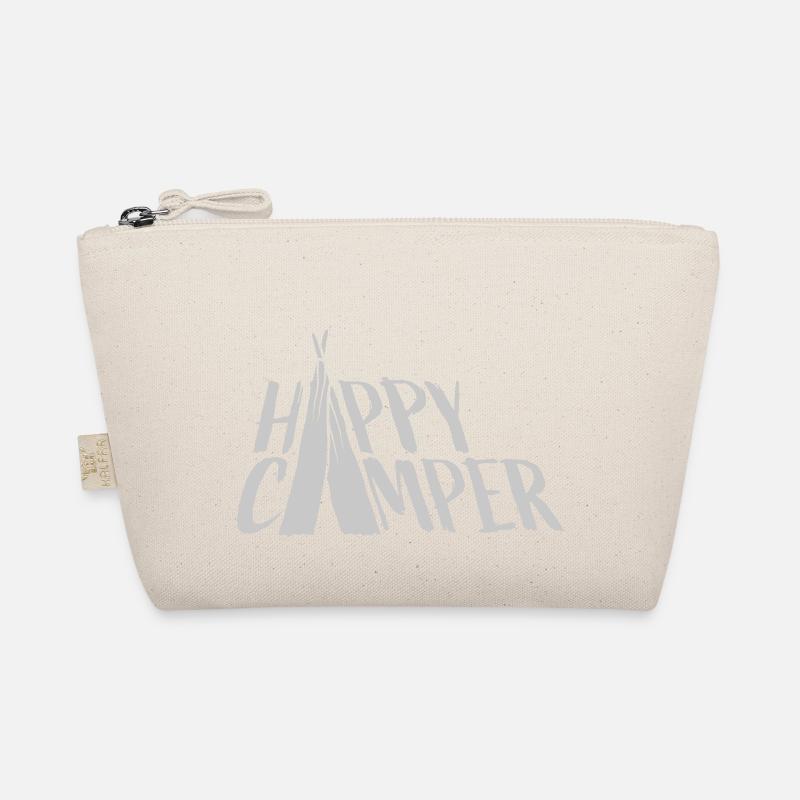 Design Zelt Happy Camper Bio-Täschchen