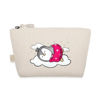 Sleeping Penguin - Organic Pouch - nature - Front