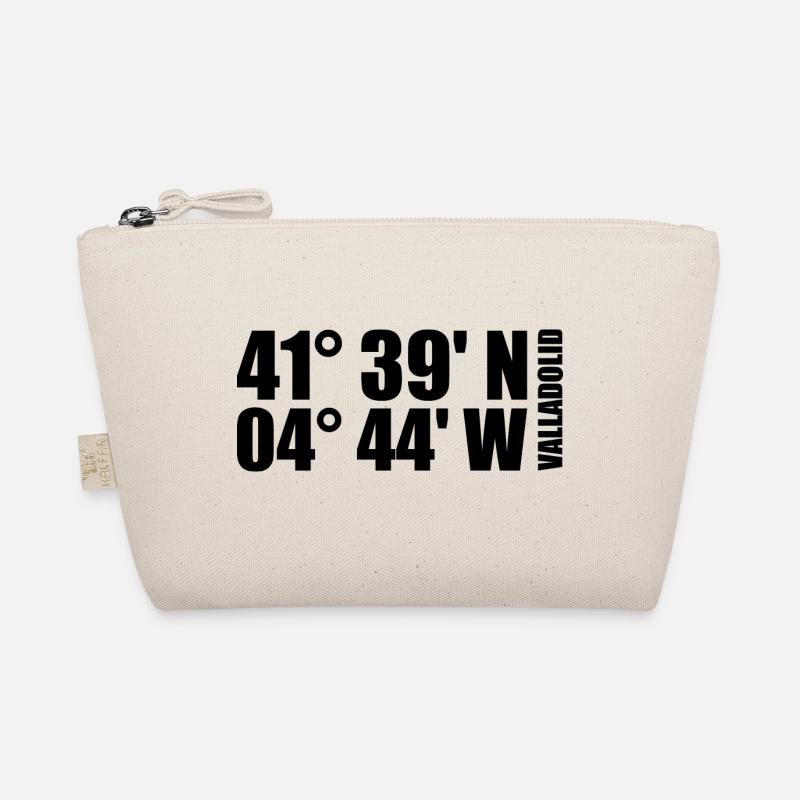Valladolid Coordinates Organic Pouch