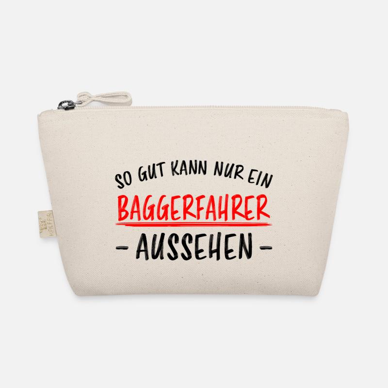 Baggerfahrer Lustiger Spruch Bagger Beruf Geschenk Bio-Täschchen