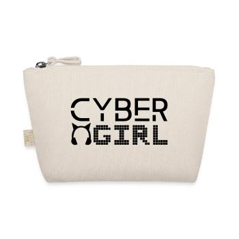 Cyber girl - Organic Pouch - nature - Front