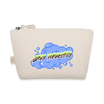 graffiti logo lustig Jungen Mädchen Geschenk - Bio-Täschchen - Natur - Vorne