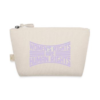 womens rights Feminist Zitat - Bio-Täschchen - Natur - Vorne