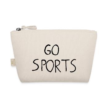 Go sports! Do you want some broccoli? - Organic Pouch - nature - Front