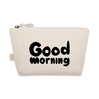 Good morning - guten Morgen - Bio-Täschchen - Natur - Vorne