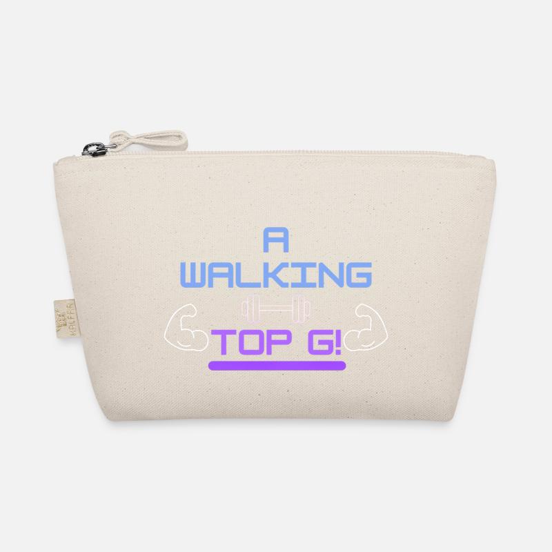 Ein wandelndes Top G! - Bio-Täschchen - Natur
