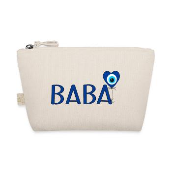 Baba mit Nazar Luftballon - Bio-Täschchen - Natur - Vorne