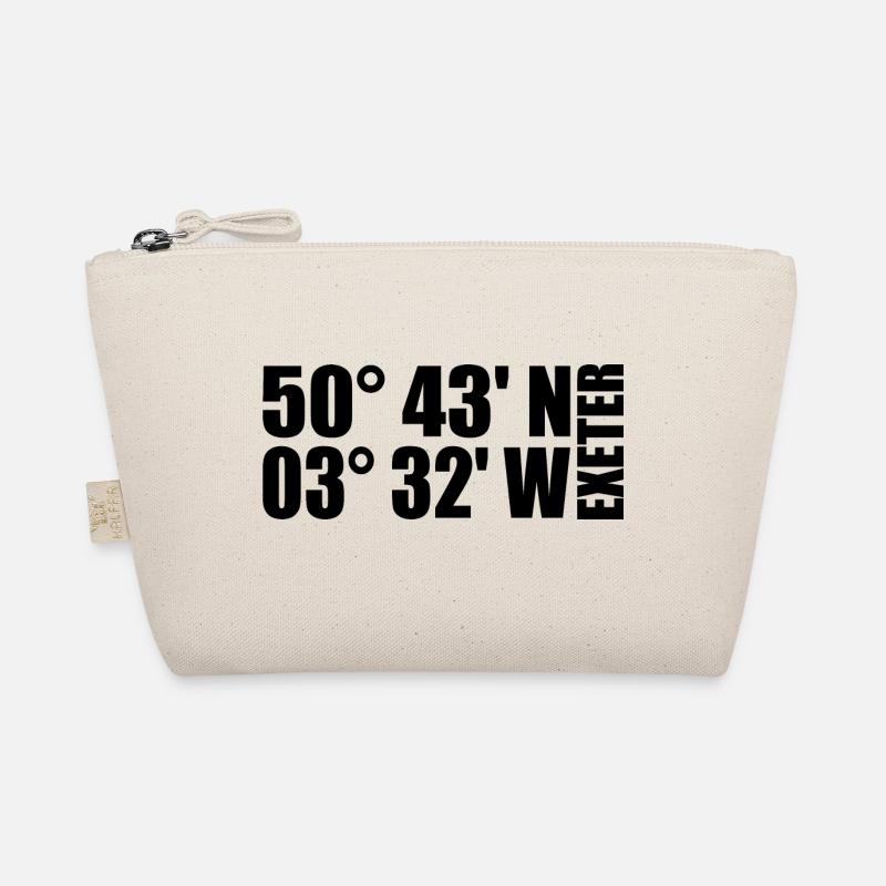 Exeter Coordinates Organic Pouch