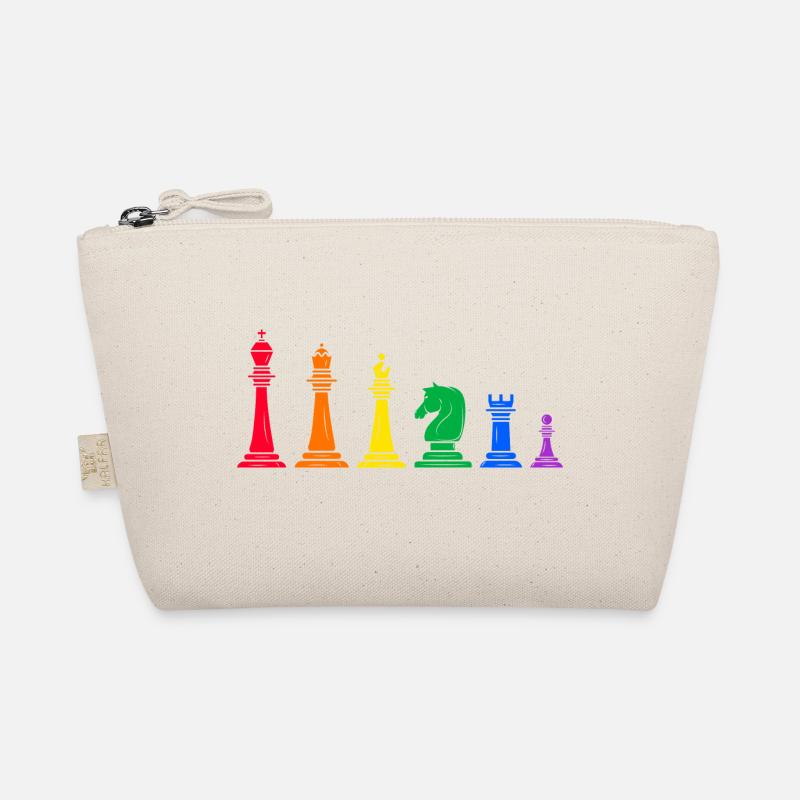 checkmate pièce d’échecs arc-en-ciel lgbt Trousse biologique