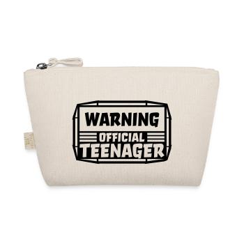 avertissement citation officielle d’adolescent - Trousse biologique - nature - Devant