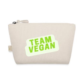 Team Vegan Vegan Vegetarian - Organic Pouch - nature - Front