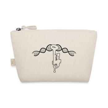 Trumpet Saying Music Instrument Funny Musician - Organic Pouch - nature - Front