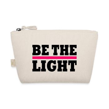 Be the light - Bio-Täschchen - Natur - Vorne