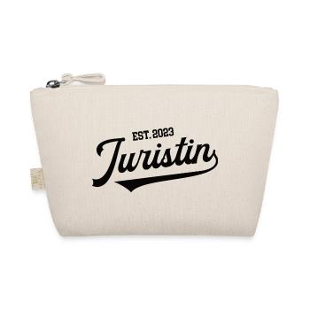 Juristin 2023 Jurastudium Jurastudentin Abschluss - Bio-Täschchen - Natur - Vorne