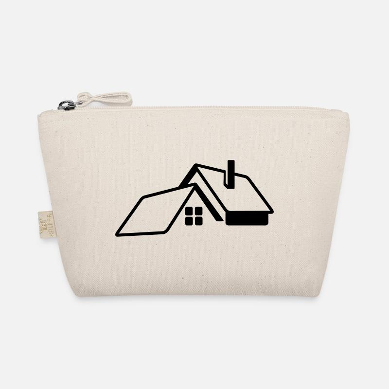 House transparent logo Organic Pouch