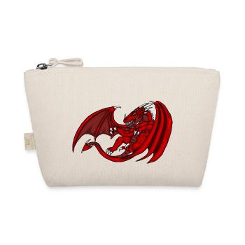 Logo Dragon New - Organic Pouch - nature - Front