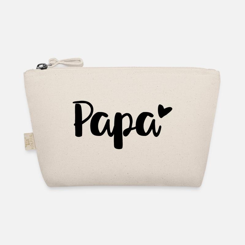 Papa Herz für Väter oder alle, die es noch werden Bio-Täschchen