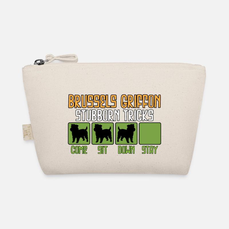 Brussels Griffon Dog Saying Sayings Funny Funny Organic Pouch