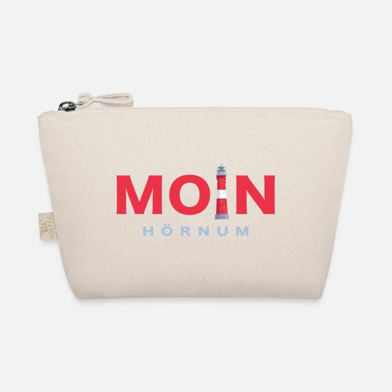 Moin Sylt, Leuchtturm Hörnum - Bio-Täschchen - Natur