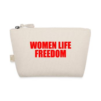 Women life freedom - Bio-Täschchen - Natur - Vorne