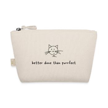 Cat wisdom - Organic Pouch - nature - Front