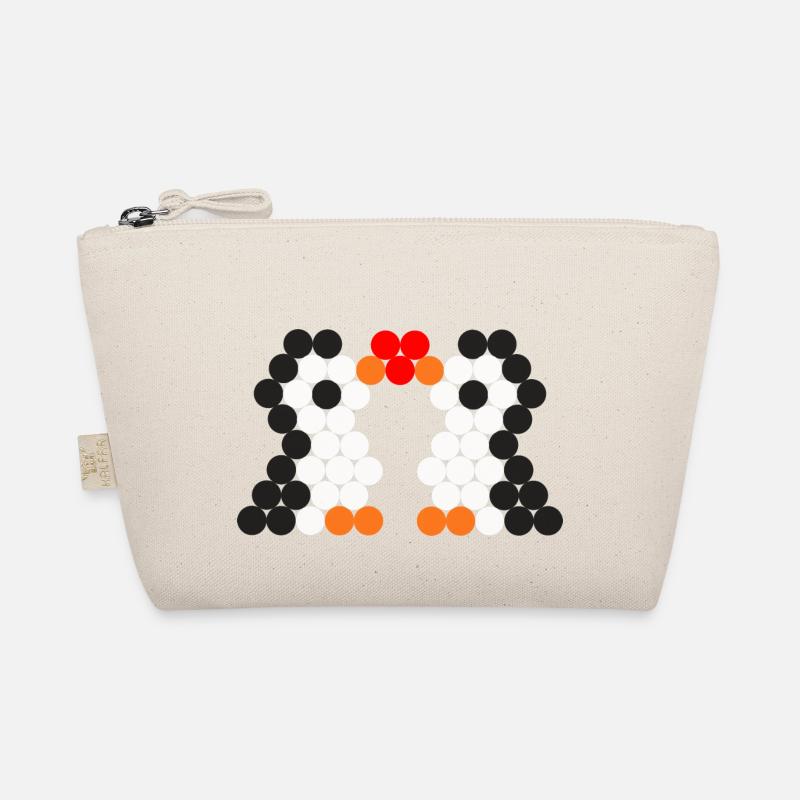 Pinguinliebe - Bio-Täschchen - Natur