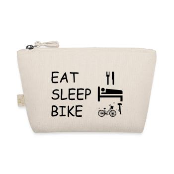 Marathon Triathlon Running Jogging Biking Cycling - Organic Pouch - nature - Front
