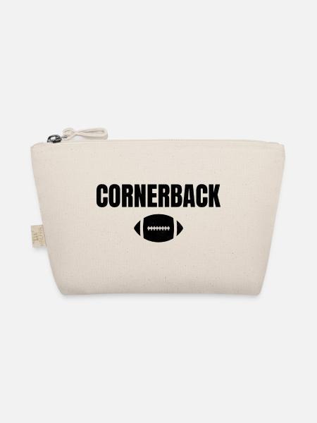 Conception de football des cornerbacks pour les fans de sport - Trousse biologique - nature - Devant