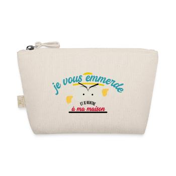 Je vous enmerde - Trousse biologique - nature - Devant