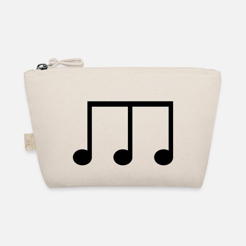 Symbole de la huitième note avec trois têtes de note Trousse biologique