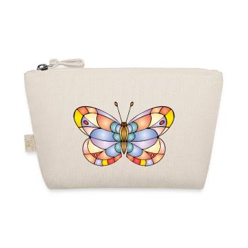 Bunter Schmetterling - Bio-Täschchen - Natur - Vorne
