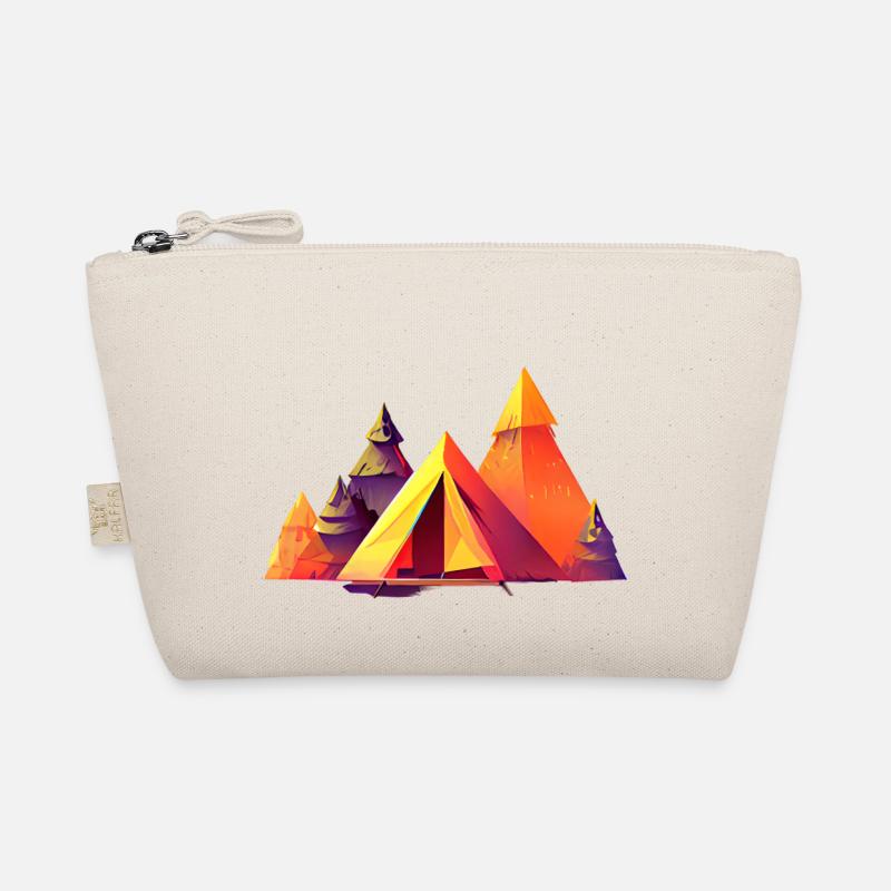 Camping Wohnwagen Camp Geschenk Zelten Wohnmobil Bio-Täschchen