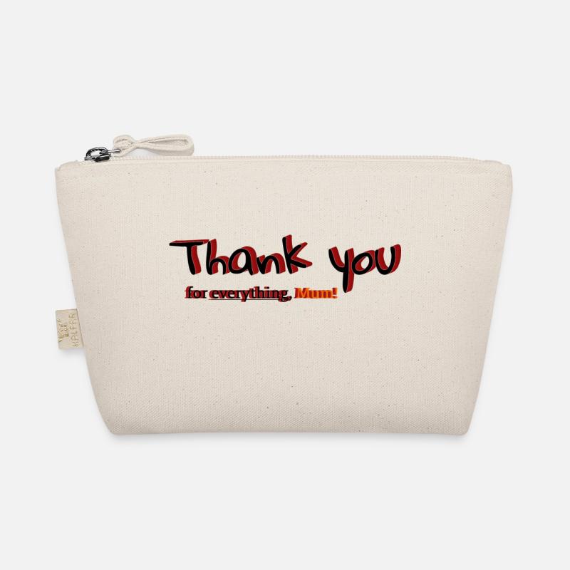 Thank you for everything, Mum! - Bio-Täschchen - Natur